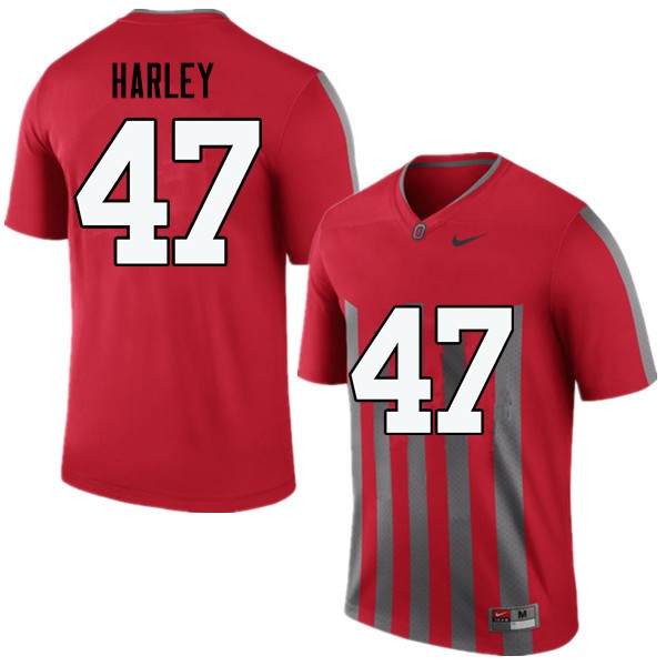 Ohio State Buckeyes #47 Chic Harley Men Official Jersey Throwback